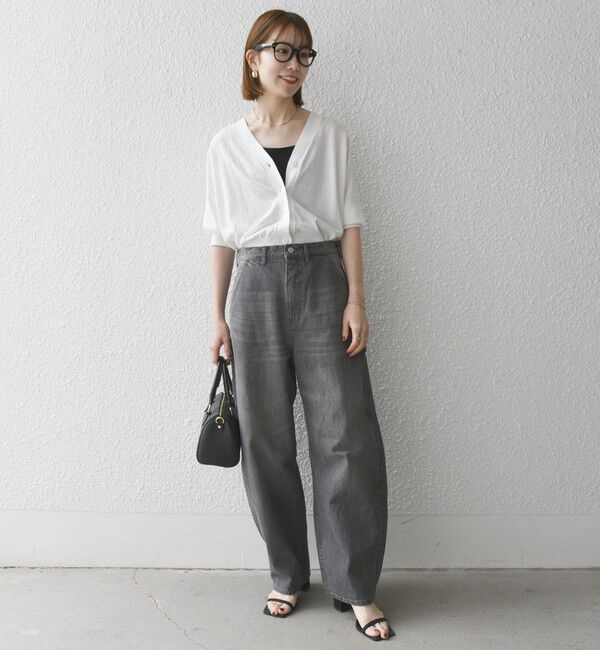 SHIPS any「SHIPS any:〈洗濯機可能〉コクーンペインター デニムパンツ［SHIPS any DENIM］」|デニム|