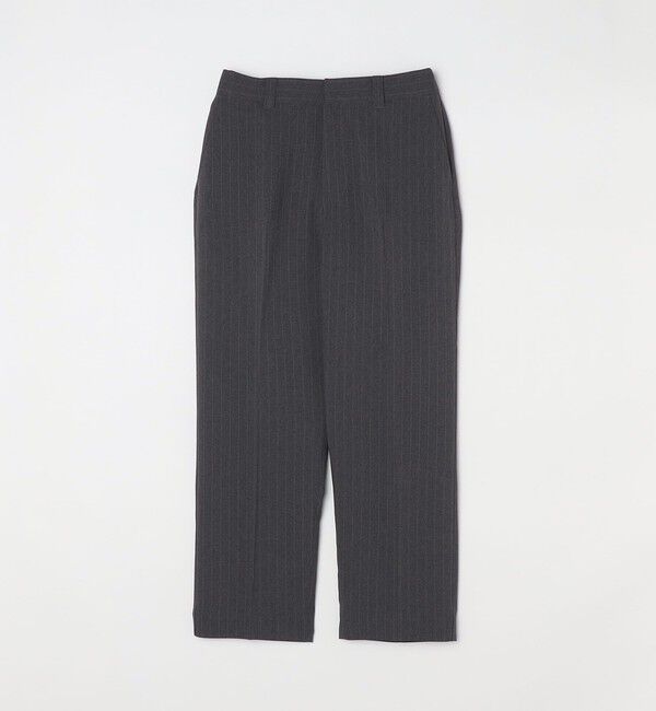 SHIPS any「SHIPS any: 〈洗濯機可能〉ウールライク ノープリーツ ワイド ストレート パンツ◇」|スラックス|