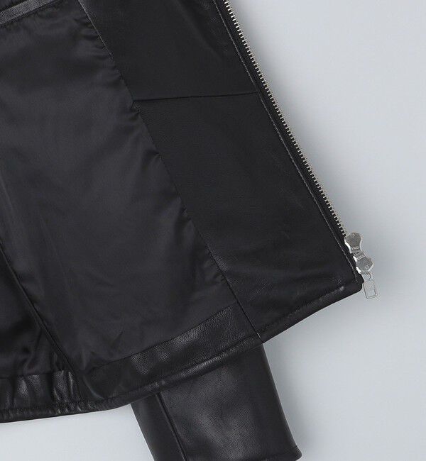 SHIPS「SHIPS: ラムレザー ダブル ライダースジャケット」|その他|