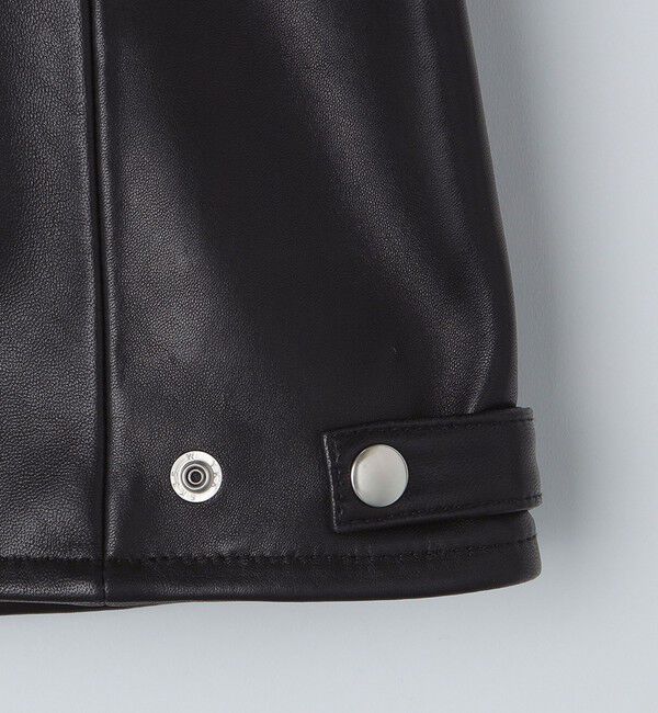 SHIPS「SHIPS: ラムレザー ダブル ライダースジャケット」|その他|