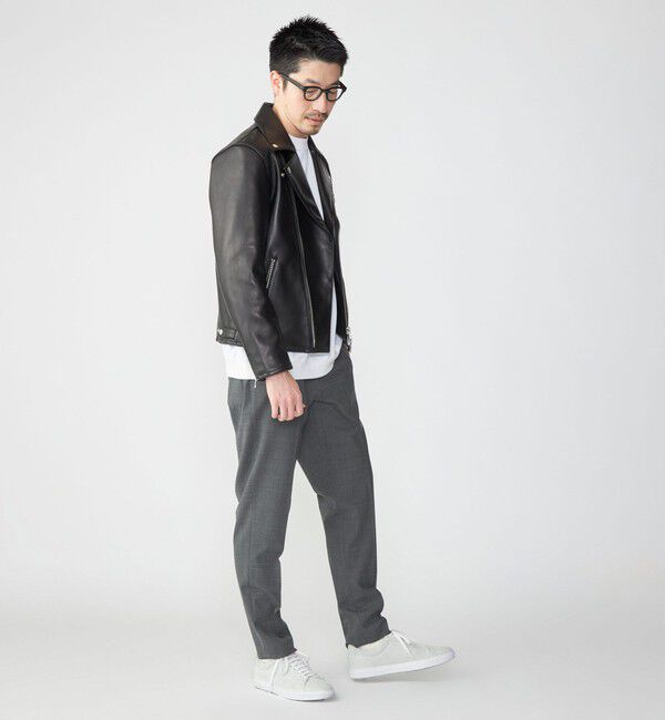 SHIPS「SHIPS: ラムレザー ダブル ライダースジャケット」|その他|