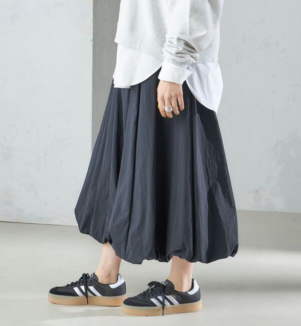 SHIPS for women「〈手洗い可能〉タック バルーン スカート 24SS ◇」|スカート|