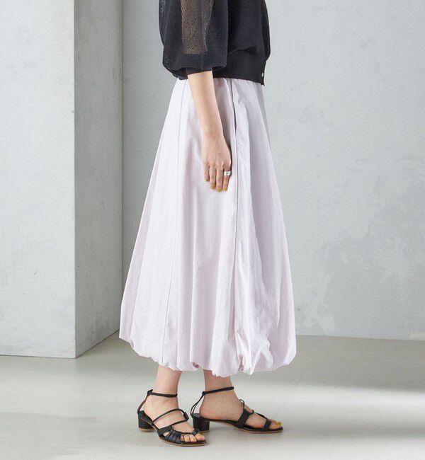 SHIPS for women「〈手洗い可能〉タック バルーン スカート 24SS ◇」|スカート|
