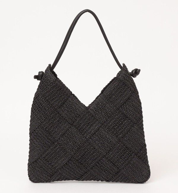 quaranciel「《一部追加予約》quaranciel: ワンハンドル Vカット メッシュ バッグ（A4対応）」|トートバッグ|