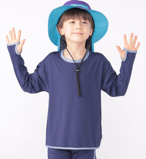 SHIPS KIDS「SHIPS KIDS:90～130cm / 無地 ラッシュガード」|その他|