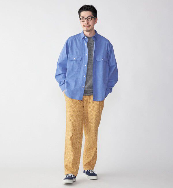 SHIPS「SHIPS: タイプライター プリント イージー パンツ」|その他|