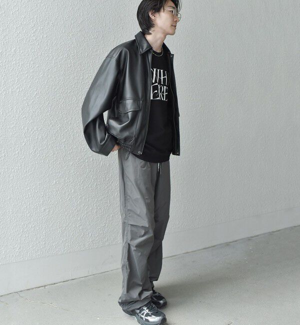 SHIPS any「SHIPS any: 〈洗濯機可能〉カラーミックスコード トラックパンツ ［a-nylon］(セットアップ対応)◇」|チノ|