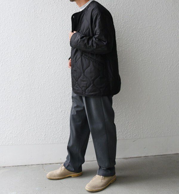 SHIPS any「【SHIPS any別注】GOLDEN MILLS: 3WAY キルトライナー レイヤード ショート モッズ ブルゾン◇」|ブルゾン・スタジャン|