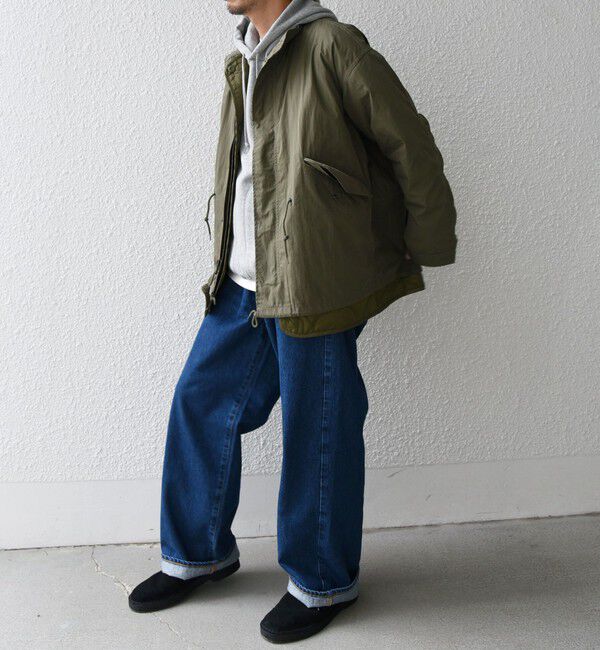 SHIPS any「【SHIPS any別注】GOLDEN MILLS: 3WAY キルトライナー レイヤード ショート モッズ ブルゾン◇」|ブルゾン・スタジャン|
