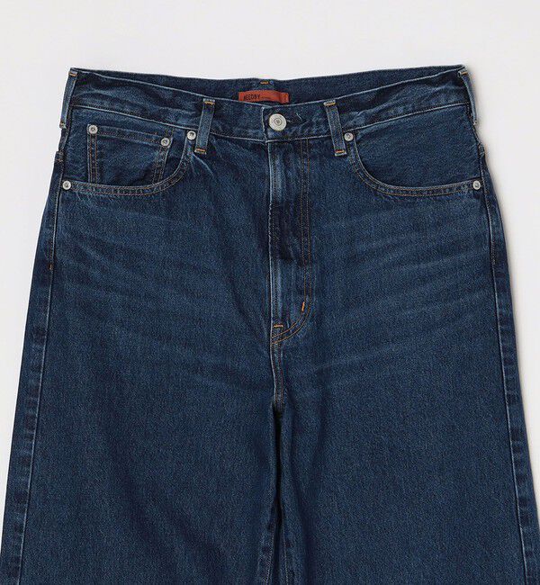 SHIPS any「NEEDBY: ユニセックス スーパーワイド デニム 5ポケット パンツ」|チノ|