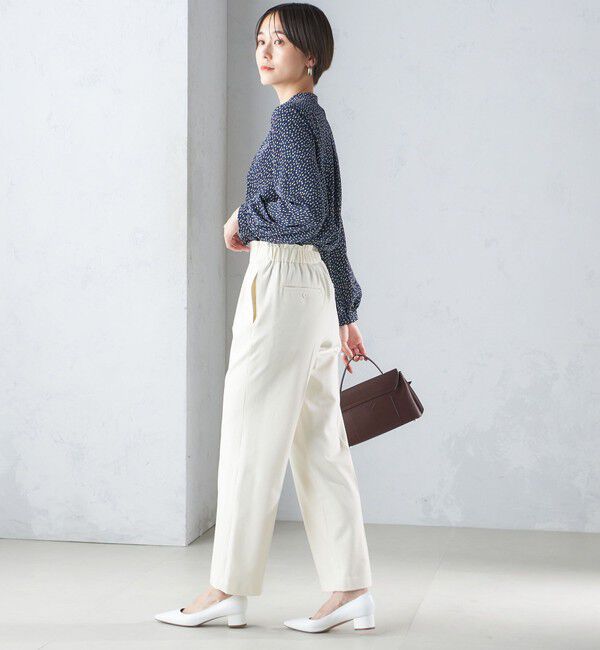 SHIPS for women「〈手洗い可能〉両面起毛 ストレート パンツ」|その他|