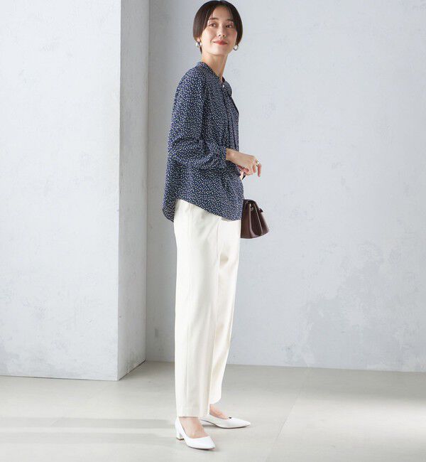 SHIPS for women「〈手洗い可能〉両面起毛 ストレート パンツ」|その他|