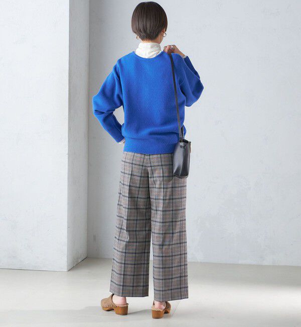 SHIPS for women「〈手洗い可能〉7G ウール カシミヤ ヘンリーネック 2WAY プルオーバー」|ニット・セーター|