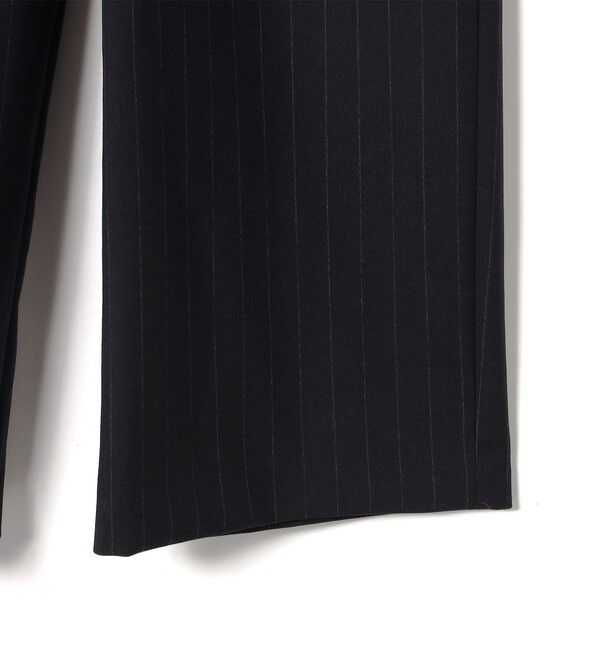 SHIPS for women「SHIPS Primary Navy Label:梳毛 ストライプ サロペット」|オールインワン|