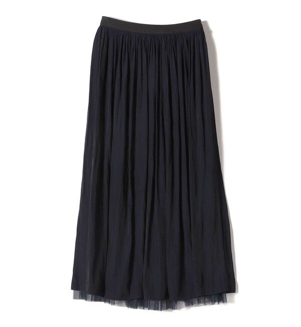 SHIPS for women「〈手洗い可能〉リバーシブル チュール カッセン スカート」|スカート|