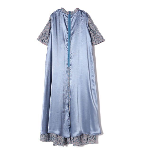 SHIPS for women「〈結婚式・パーティ〉kaene:パイピング レース Aライン ワンピース」|ワンピース|