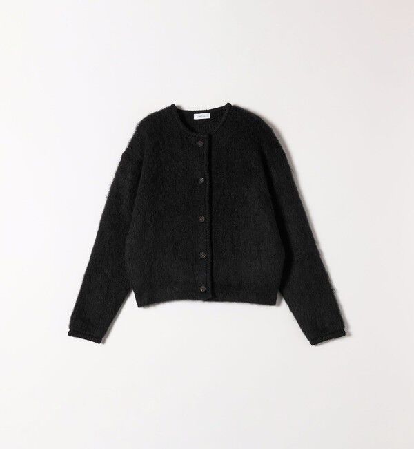 SHIPS any「SHIPS any:〈手洗い可能〉シャギー クルーネック ニット カーディガン」|カーディガン|