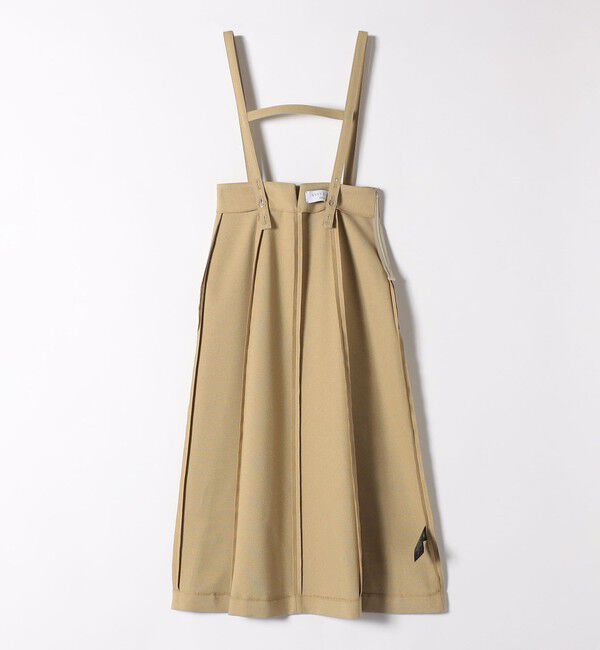 SHIPS any「SHIPS any:〈洗濯機可能〉オックス フレア サスペンダースカート［NAVY BLUE］」|スカート|