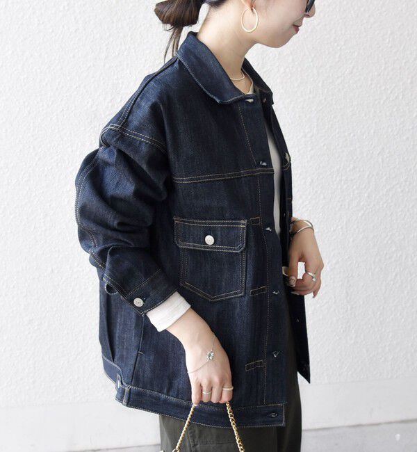 SHIPS any「《一部追加予約》SHIPS any:〈洗濯機可能〉デニム ジャケット［SHIPS any DENIM］」|デニムジャケット|