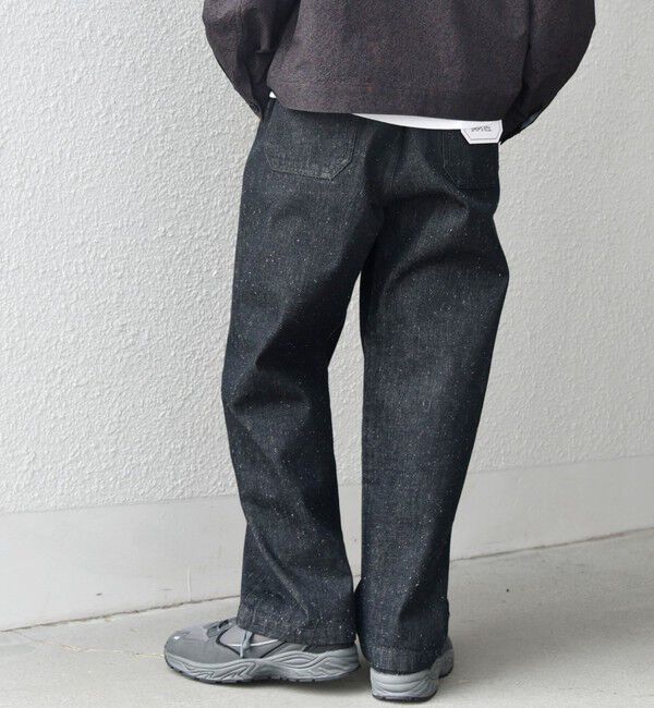 SHIPS any「SHIPS any: フリーサイズ  カラー/ネップ  デニム イージーパンツ (ユニセックス)◇」|デニム|