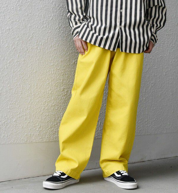 SHIPS any「SHIPS any: フリーサイズ  カラー/ネップ  デニム イージーパンツ (ユニセックス)◇」|デニム|