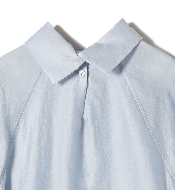 SHIPS for women「【WEB限定】〈洗濯機可能〉シアー ハイネック 2WAY ブラウス」|シャツ・ブラウス|