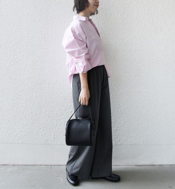 SHIPS for women「〈洗濯機可能〉ワンポイント 刺繍 スキッパー シャツ」|シャツ・ブラウス|