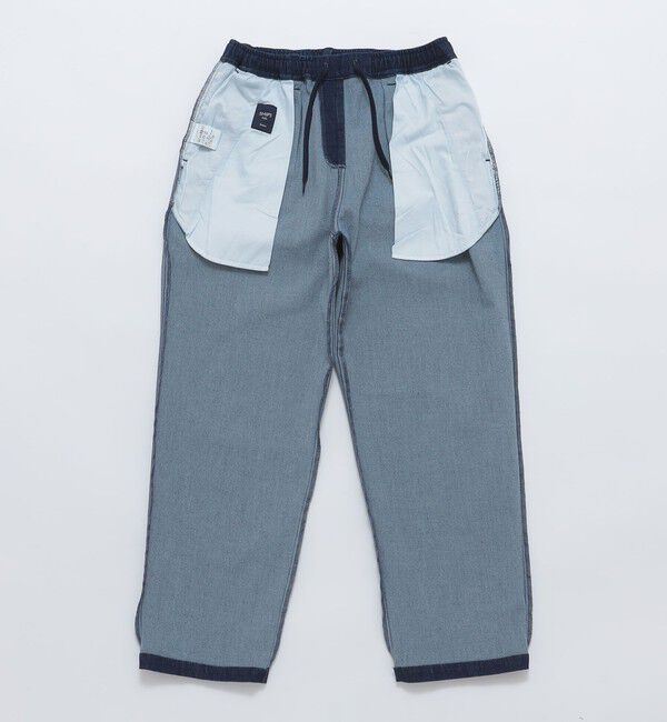 SHIPS Colors 「SHIPS Colors:ライト デニム ワイド テーパード パンツ◇」|デニム|