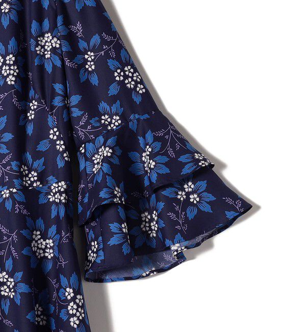 SHIPS for women「小泉里子コラボ:〈手洗い可能〉フラワー プリント ワンピース」|ワンピース|