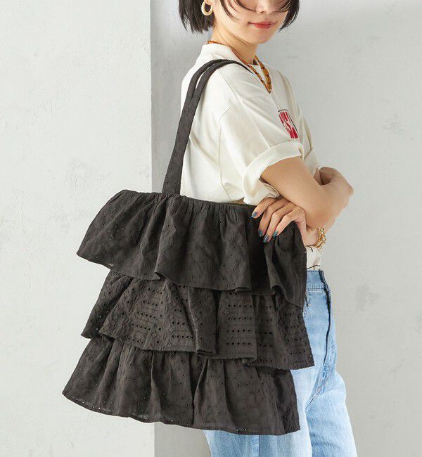 SHIPS for women「RAJAT:シフリー 刺繍 トート」|トートバッグ|