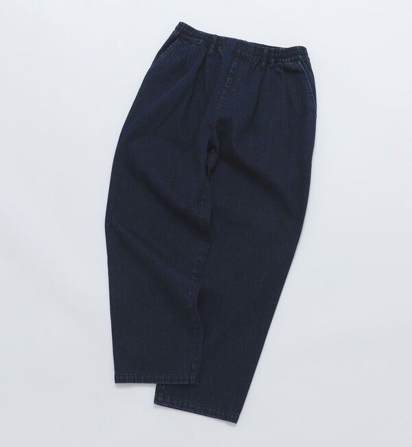 SHIPS Colors 「SHIPS Colors:〈洗濯機可能〉デニム ワイド テーパード トラウザーズ◇」|デニム|