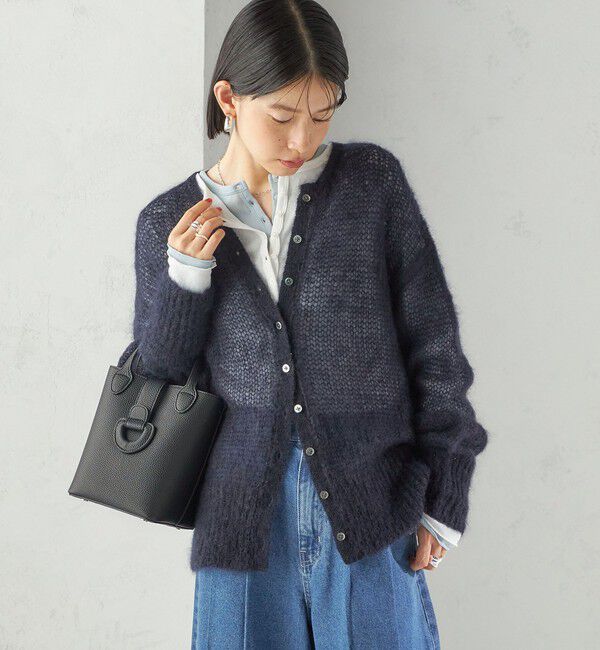 SHIPS for women「モヘヤ クルーネック カーディガン」|カーディガン|