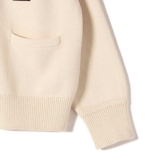 SHIPS for women「〈手洗い可能〉サガラ ワッペン レタード カーディガン」|カーディガン|