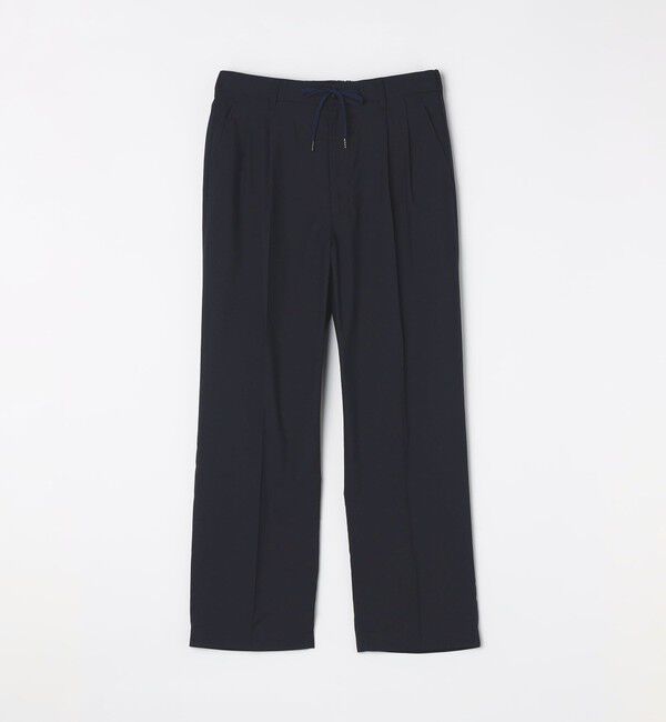 SHIPS any「SHIPS any: LIM BLESS ソリッド/ストライプ 2プリーツ セミワイド イージーパンツ(セットアップ対応)◇」|チノ|