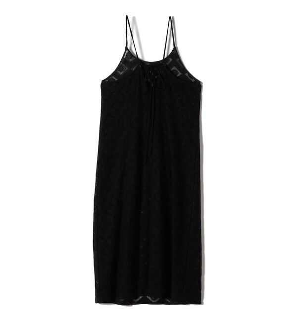 SHIPS Colors 「SHIPS Colors:〈手洗い可能〉レースキャミワンピース &times; ベーシックTEE セット◇」|ワンピース|