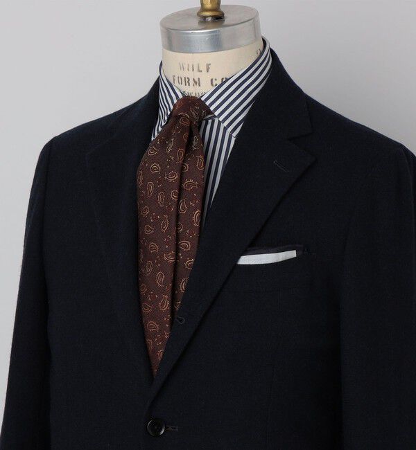 SHIPS「Puccini: シルク ウール メランジ ペイズリー ネクタイ」|ネクタイ・蝶ネクタイ|