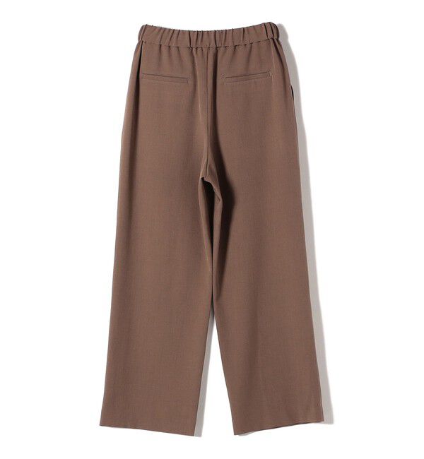 SHIPS for women「〈UVカット/防シワ加工〉梳毛調 ストレッチ ドロスト パンツ」|その他|