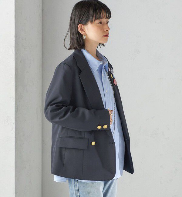 SHIPS for women「【SHIPS別注】TICCA&times;manipuri:テーラード ジャケット」|テーラードジャケット|