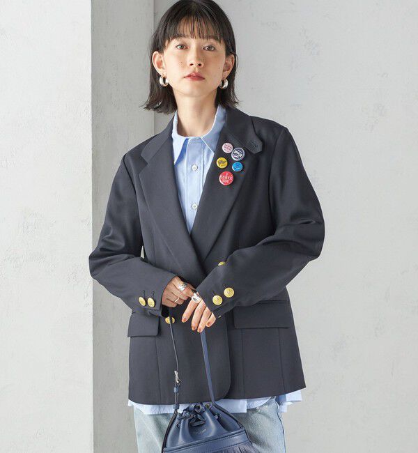 SHIPS for women「【SHIPS別注】TICCA&times;manipuri:テーラード ジャケット」|テーラードジャケット|