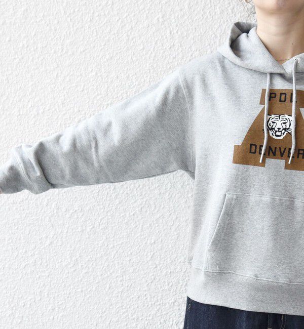 SHIPS any「《一部追加予約》【SHIPS any別注】THE KNiTS:〈洗濯機可能〉ロゴプリント フーディー パーカー」|パーカー|