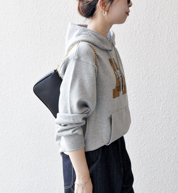 SHIPS any「《一部追加予約》【SHIPS any別注】THE KNiTS:〈洗濯機可能〉ロゴプリント フーディー パーカー」|パーカー|