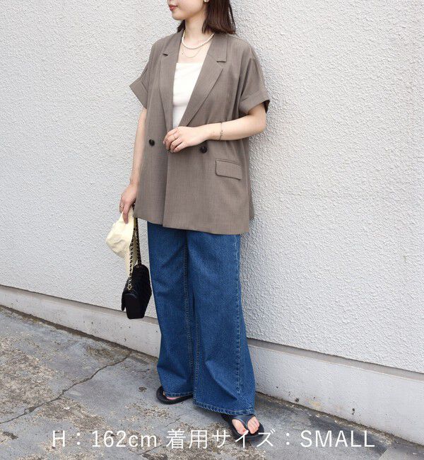 SHIPS Colors 「SHIPS Colors:〈洗濯機可能〉ワイド デニム◇」|デニム|