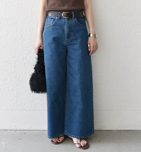 SHIPS Colors 「SHIPS Colors:〈洗濯機可能〉ワイド デニム◇」|デニム|