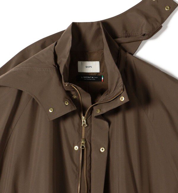 SHIPS for women「〈手洗い可能〉LIMONTA 撥水 ドルマン ブルゾン」|ブルゾン・スタジャン|