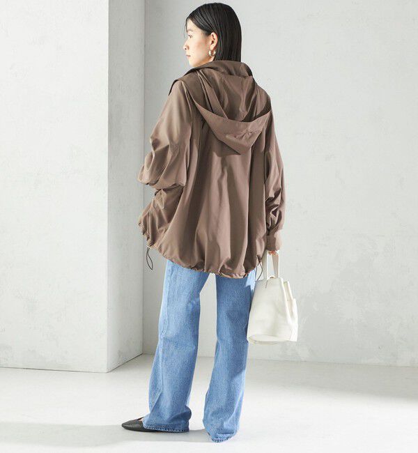 SHIPS for women「〈手洗い可能〉LIMONTA 撥水 ドルマン ブルゾン」|ブルゾン・スタジャン|