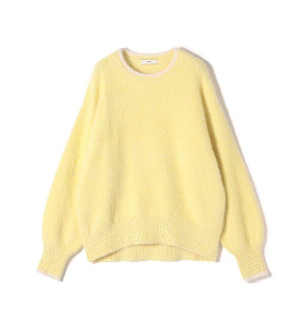 SHIPS for women「杢 フォックス カシミヤ クルーネック ニット プルオーバー」|ニット・セーター|