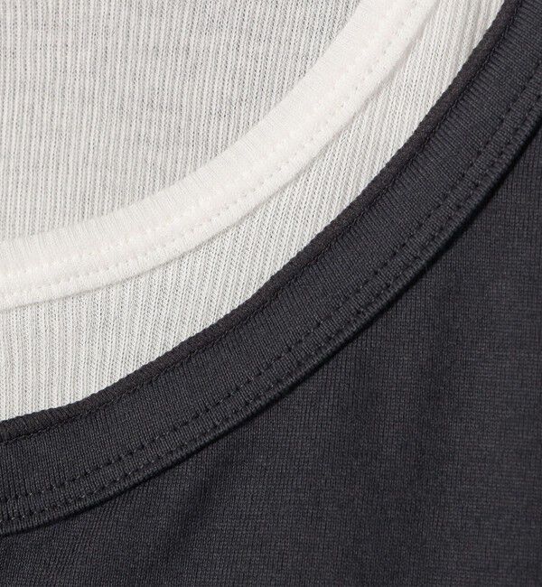 SHIPS for women「レイヤード ライク ヘンリーネック プルオーバー」|Tシャツ・カットソー|