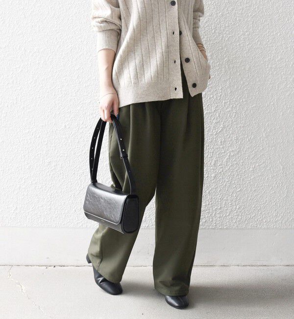 SHIPS any「SHIPS any:〈洗濯機可能〉裏起毛 イージー タック パンツ」|その他|