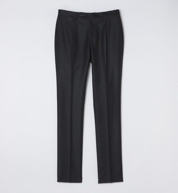 SHIPS「GERMANO: サキソニー 1プリーツ スラックス」|チノ|