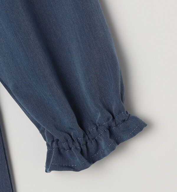 SHIPS any「SHIPS any:〈洗濯機可能〉ボーダー/ソリッド 切り替え ワンピース<KIDS>」|ワンピース|